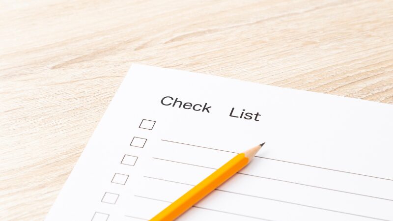 チェックリスト